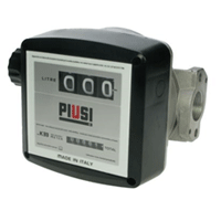 Piusi K33 Fuel Flow Meter - 1” BSPPF In/Outlet
